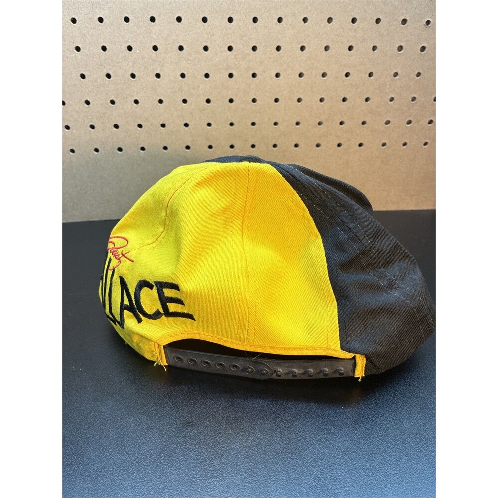Vintage Rusty Wallace Miller Genuine Draft Racing Team Snapback Hat Cap 90s MGD - Picture 3 of 7
